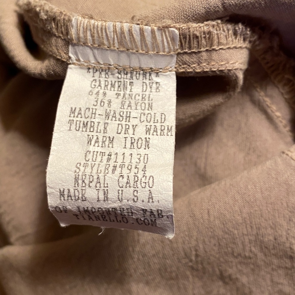 Tianello Tencel Nepal Cargo Pants - Picture 12 of 12
